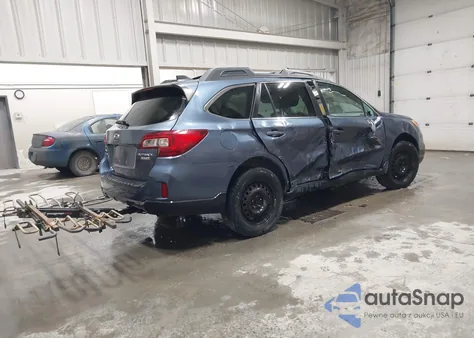 2017 Subaru Outback 2.5I Premium из США, поврежденный, VIN 4S4BSADC4H3279004